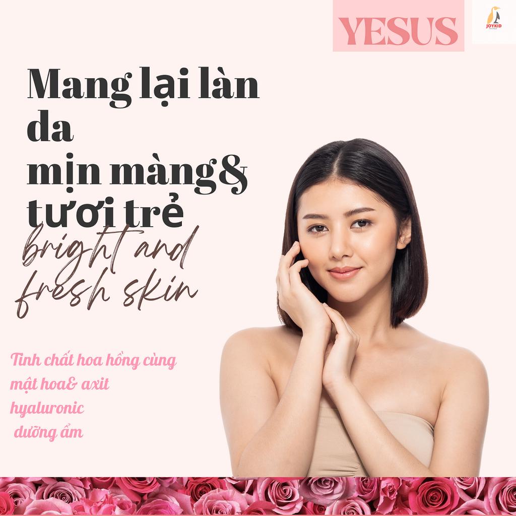 Nước hoa hồng Yesus Toner dưỡng ẩm, cân bằng da Thái Lan 200ml