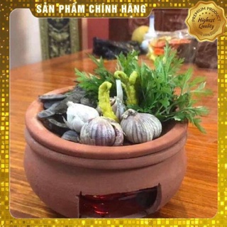 Bếp xông bồ kết chanh, xả