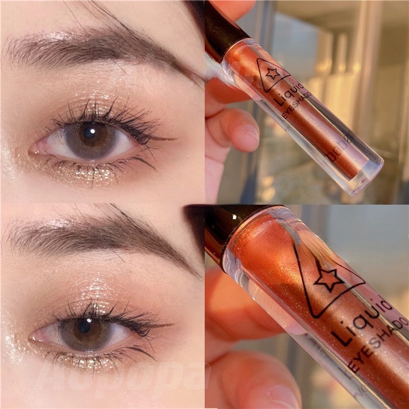 [Hàng Mới Về] Phấn Mắt Dạng Lỏng Bobeini  Dạng Lỏng Lấp Lánh Lâu Trôi