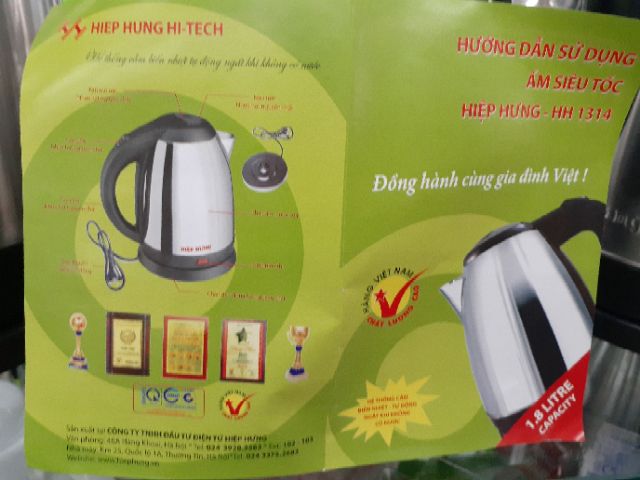 Siêu tốc Hiệp Hưng 1.8L HH1314