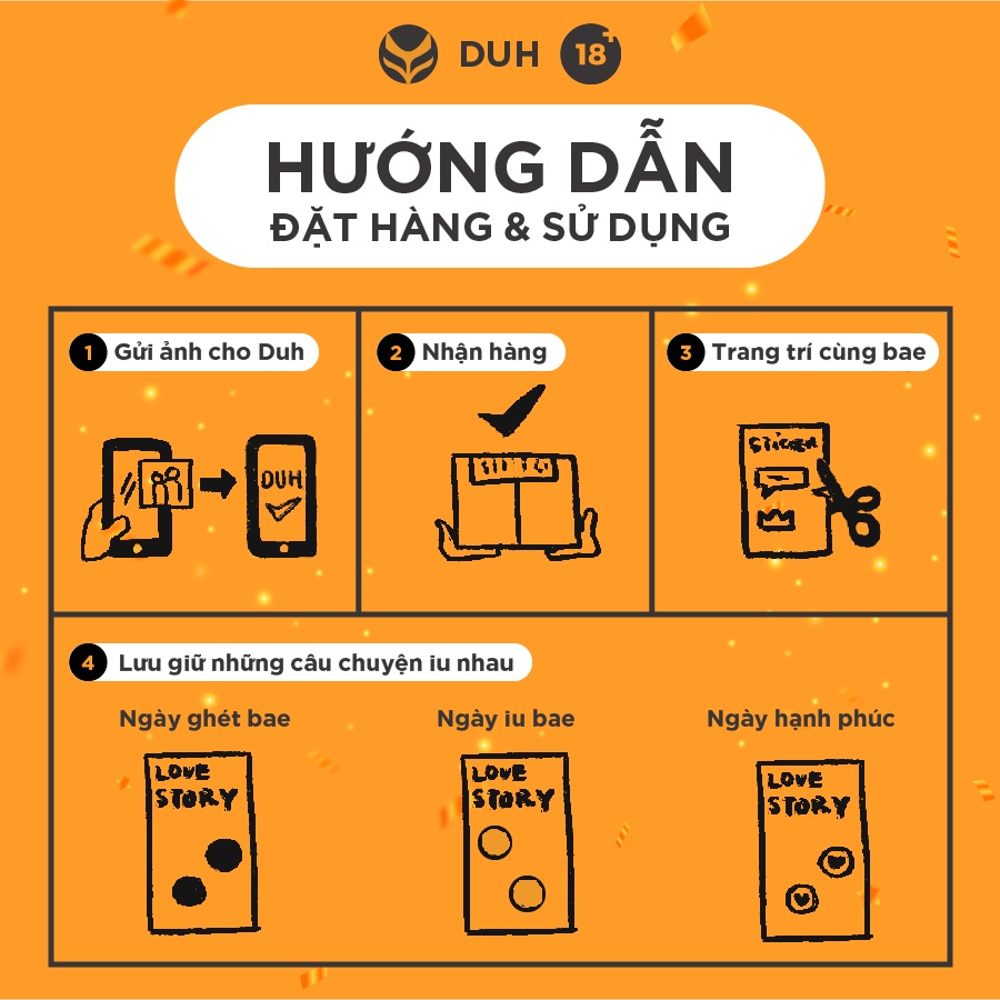 LOVE STORY lịch tình yêu quà tặng dành cho cặp đôi IN ẢNH CÁ NHÂN DUH GAME
