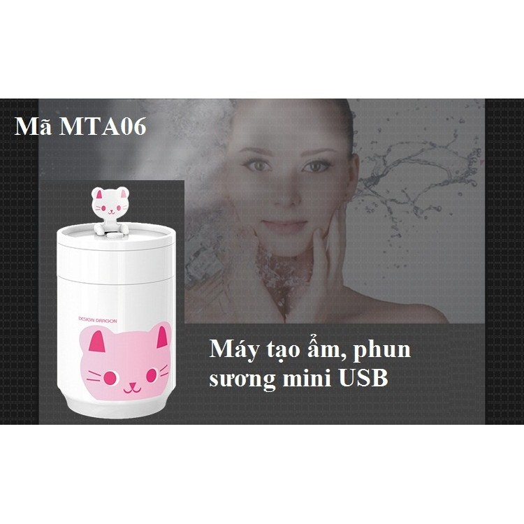Máy tạo ẩm, phun sương mini USB - MTA06