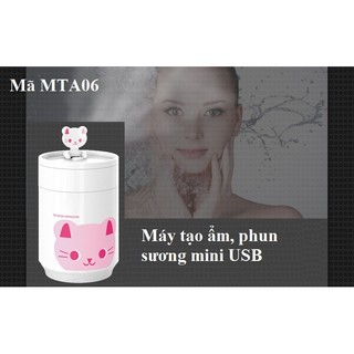 Máy tạo ẩm, phun sương mini usb - mta06