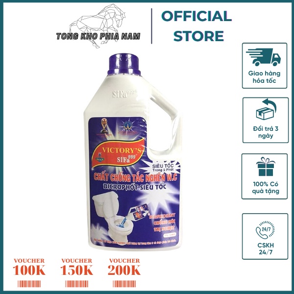 Chất thông tắc bồn cầu siêu tốc 700ml-- chai thông bồn cầu cống đa năng - dung dịch tẩy rửa - dung dịch vệ sinh