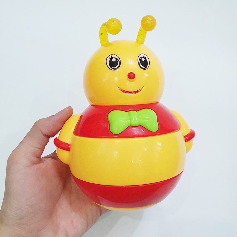 Đồ Chơi Con Lật Đật Dễ Thương Có Đèn Nhạc Vui Nhộn Cho Bé