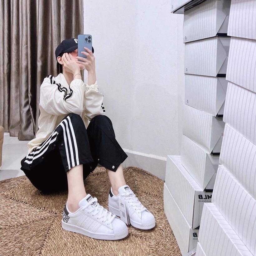 [100% CHÍNH HÃNG] Giày Adidas Superstar Cloud white