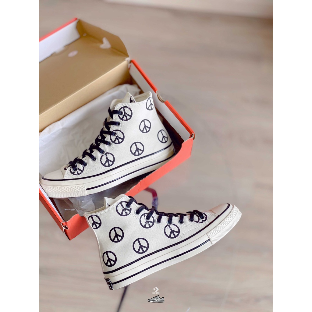 Chuck 70 Unleash Peace | Giày Converse 1970s Cổ Cao In Hoạt Tiết 167912C