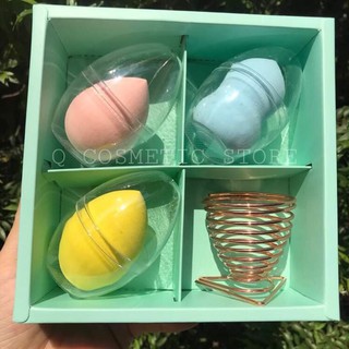 SET 3 MÚT TRANG ĐIỂM KÈM ĐẾ ĐỰNG MÚT SIÊU TIỆN LỢI