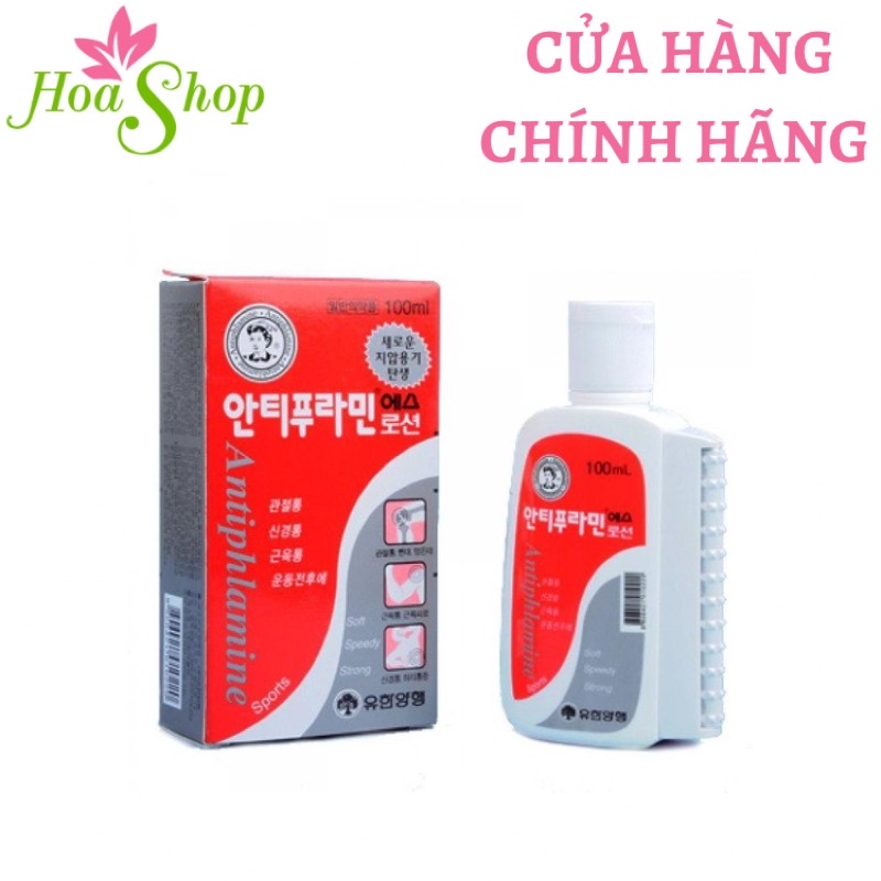 Dầu Nóng Xoa Bóp Antiphlamine Hàn Quốc 100ml