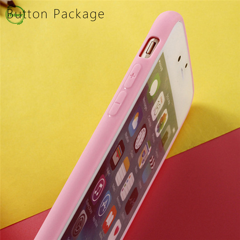 ốp điện thoại Nhựa Dẻo Màu Trơn Thanh Lịch Cho Iphone