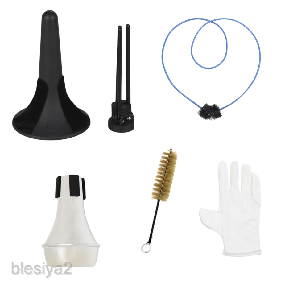 Dụng cụ bảo trì Trumpet 6 trong 1 Bàn chải + tình yêu