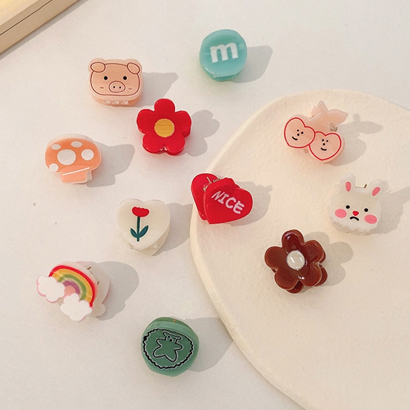 Kẹp Tóc Hình Hoa Nhỏ Dễ Thương Cho Bé