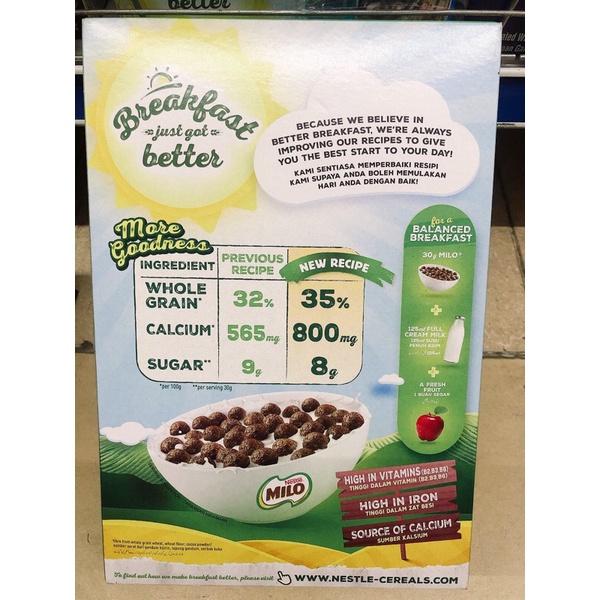 Ngũ cốc ăn sáng Neslte milo, Kokokrunch, honey stars (date mới)