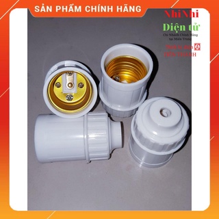 Đuôi treo E27 Vina - Đuôi đèn tròn treo trần - đuôi bóng đèn xoáy trang trí