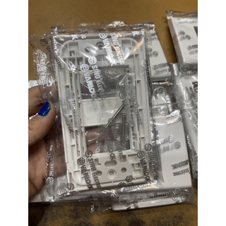 Mặt 1.2.3 công tắc S18CC - SINO, VANLOCK (chỉ lắp vừa cùng mã S18CC và lắp vừa Panasonic)
