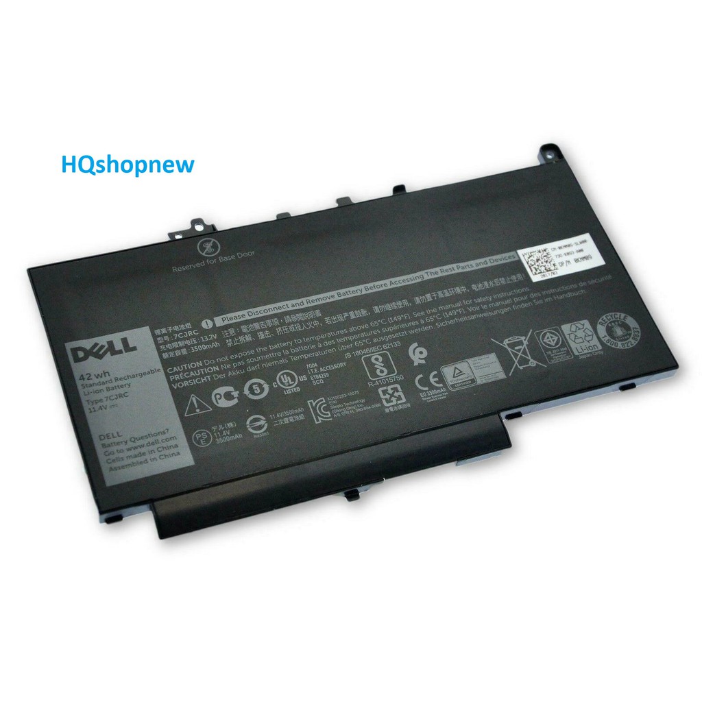 ⚡️[Pin zin] Pin Dell Latitude E7270 E7470 J60J5 7CJRC MC34Y 242WD GG4FM PDNM2 Pin Zin