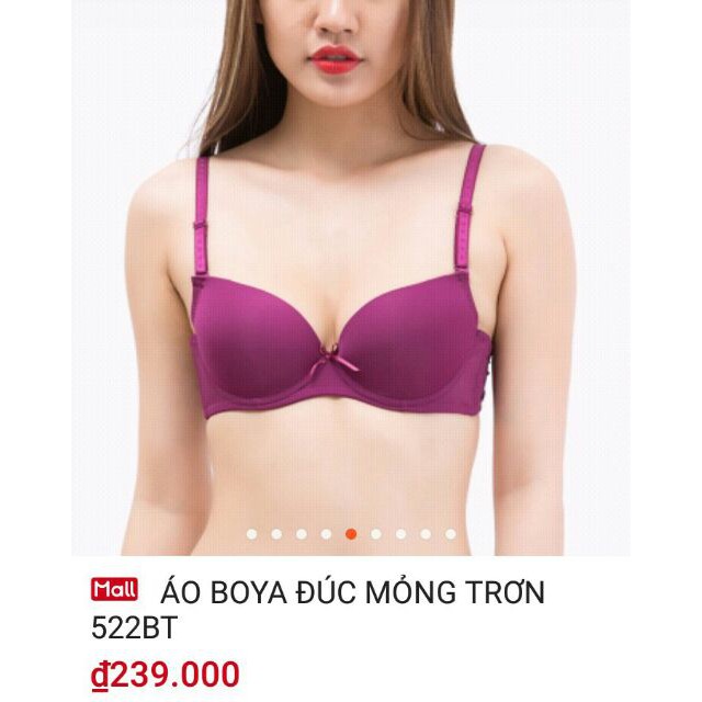 ♥️ ÁO LÓT NỮ ♥️ Áo ngực trơn mỏng boya hàng việt nam Mã 522BTa