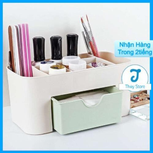 Hộp đựng mỹ phẩm kệ đựng đồ trang điểm có ngăn kéo