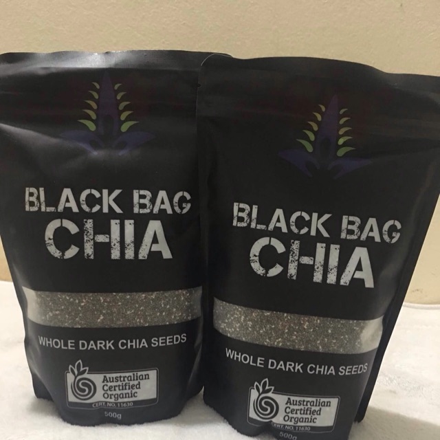 1kg chia Black bag