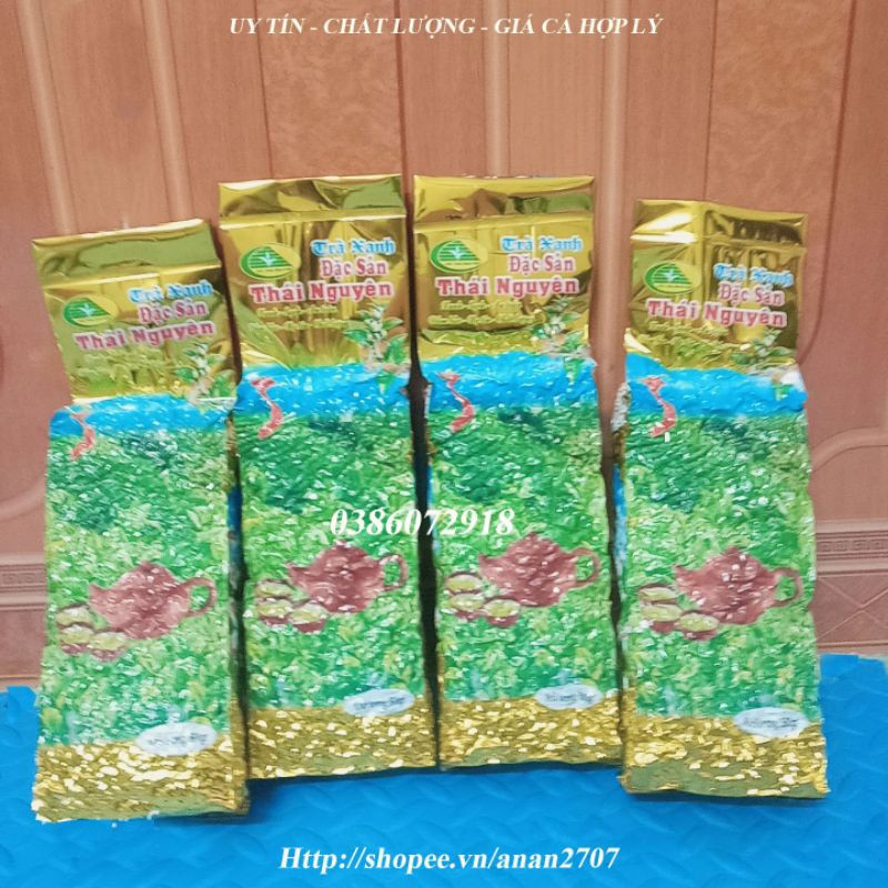 TRÀ XANH THÁI NGUYÊN NHÀ LÀM LOẠI NGON - SẠCH ( GÓI 500G)