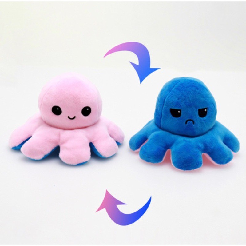 Gấu bông bạch tuộc cảm xúc size 30cm (GIAO MÀU NGẪU NHIÊN)