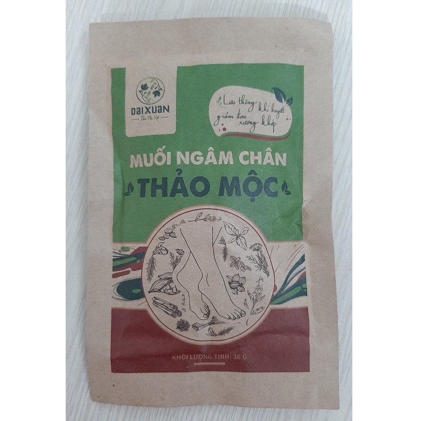 Muối Ngâm Chân Thảo Mộc Đại Xuân || Lưu Thông Khí Huyết, Thư Giản Thần Kinh, Giảm Đau Xương Khớp