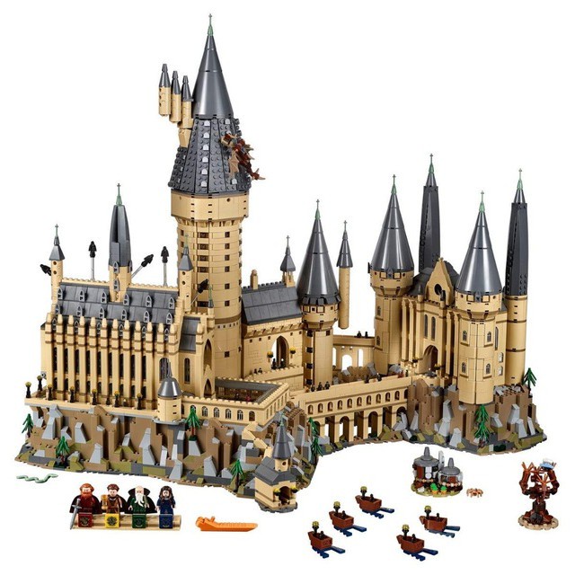 Đồ Chơi Xếp Hình Harry Potter Lâu Đài Hogwarts Castle Leji 99055
