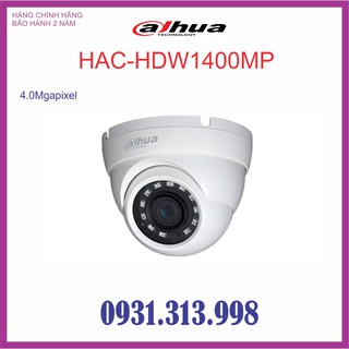 Camera dome hdcvi hồng ngoại 4.0 megapixel dahua hac-hdw1400mp