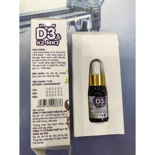 Vitamin-D3-MK7 nhỏ giọt