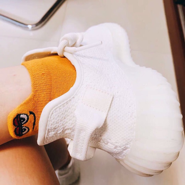 Set 10 Tất gót thêu hoạt hình