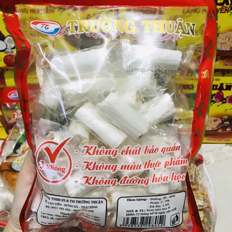 Kẹo Lạc/ Kẹo Dồi VừngTrường Thuận 340g Đặc Sản Thái Bình