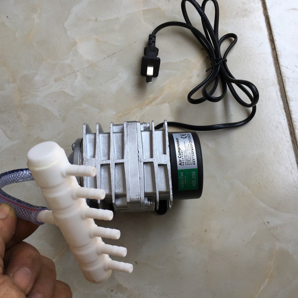 Máy sục sủi thổi khí oxy hồ cá cảnh 35W