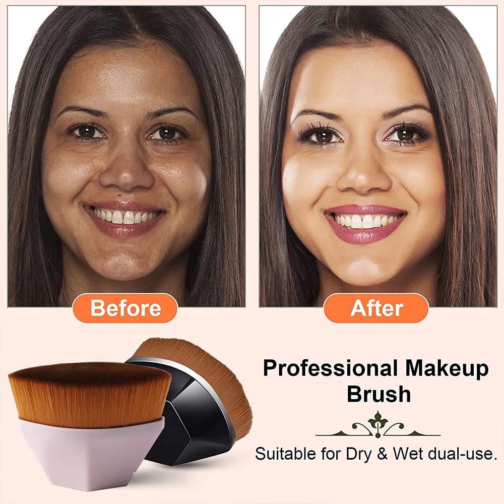 Cọ đánh kem nền SUMAX chất liệu sợi cao cấp trang điểm chuyên nghiệp