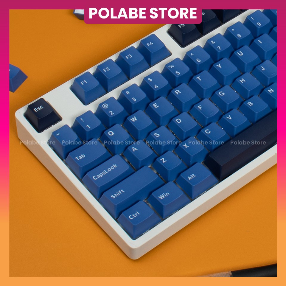 Keycap Striker Cherry Profile chất liệu PBT dyesub sử dụng trên nhiều layout bàn phím cơ - Polabe Store