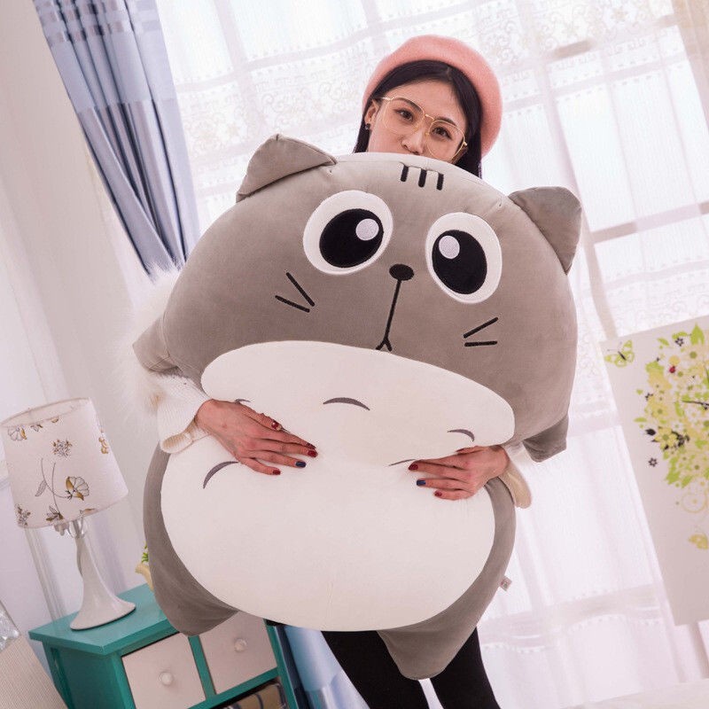Gấu bông Mèo Totoro Nhồi Bông Dễ Thương Dùng Làm Gối Ôm