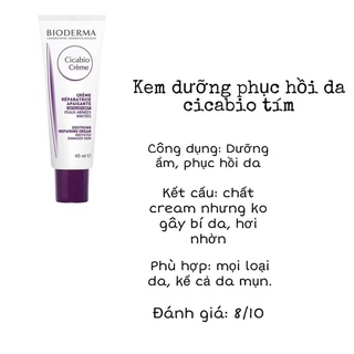Kem dưỡng phục hồi da Bioderma