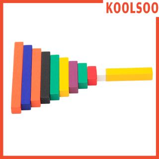 [KOOLSOO] Montessori 1-10cm / Number Colored Counting Stick Toy , Mathematics Math Kids Early Educational Toy, Preschool Teaching Aid