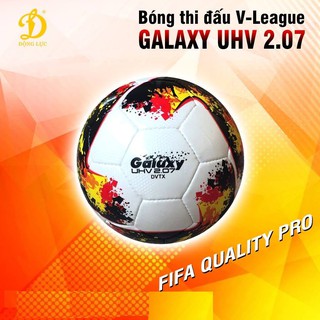 Quả bóng đá UHV 2.07 Galaxy (màu đỏ-trắng)