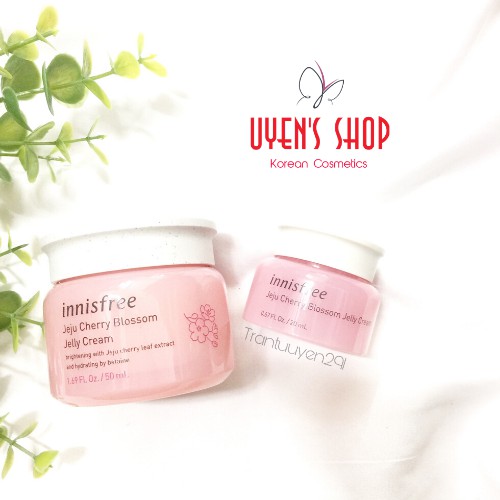 Kem dưỡng ẩm Innisfree Jeju Cherry Blossom Jelly Cream (mini size 20ml/50ml)