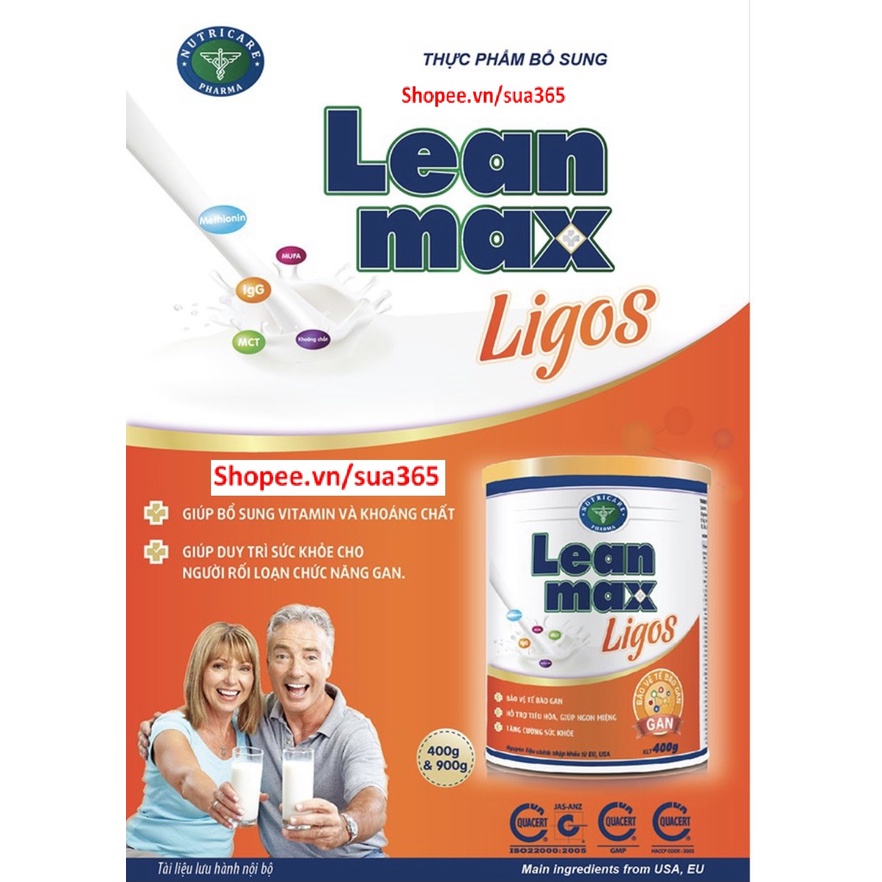 Sữa Lean Max Ligos loại 900gr
