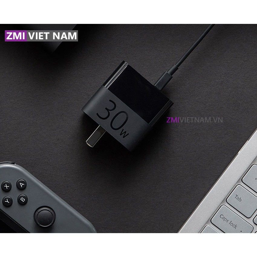 [ ZMI VIỆT NAM ] Củ Sạc Nhanh ZMI AP003 (HA722) 30W, 1cổng USB A + 1 Type C | Bảo Hành 18 Tháng