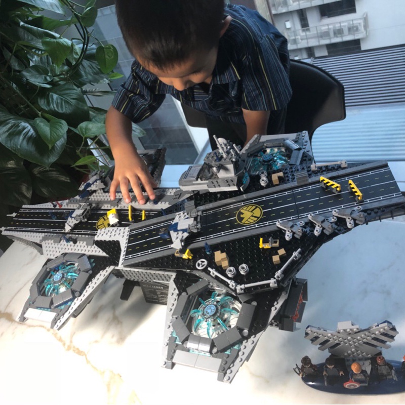 Lego tàu sân bay khổng lồ cỡ lớn giá rẻ, Bộ tàu sân bay lego trạm vũ trụ chiến đấu hơn 3000 chi tiết