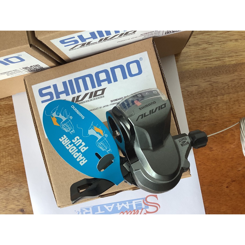 Cần số xe đạp Shimano ALIVIO M4000 9 tốc độ