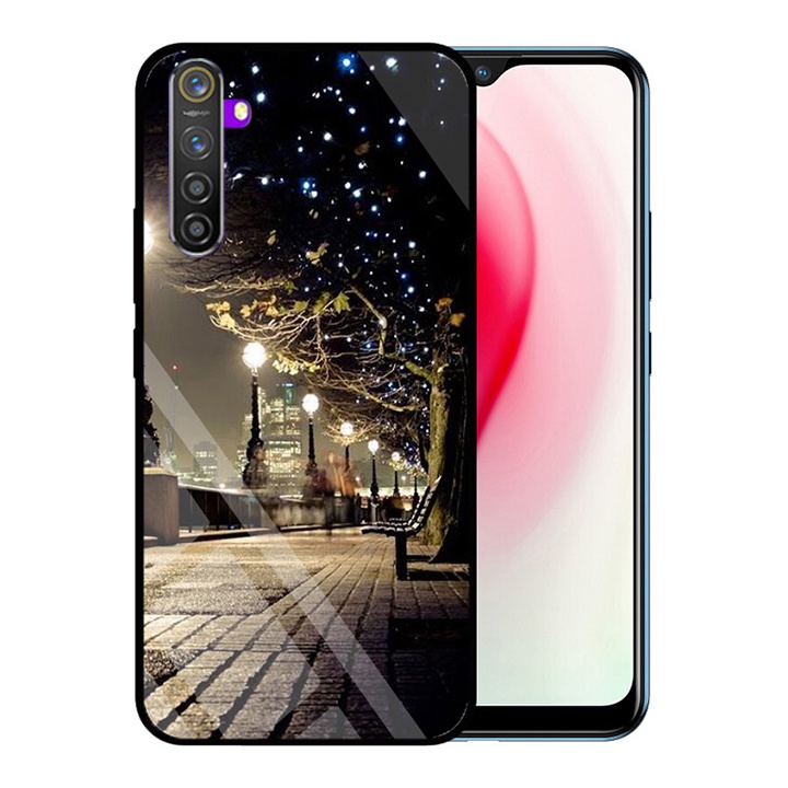 &quot;Ốp lưng Realme 6&quot; Mặt kính 3D sang trọng_Không Nhòe, Không Phai Hình ( Tim shop )