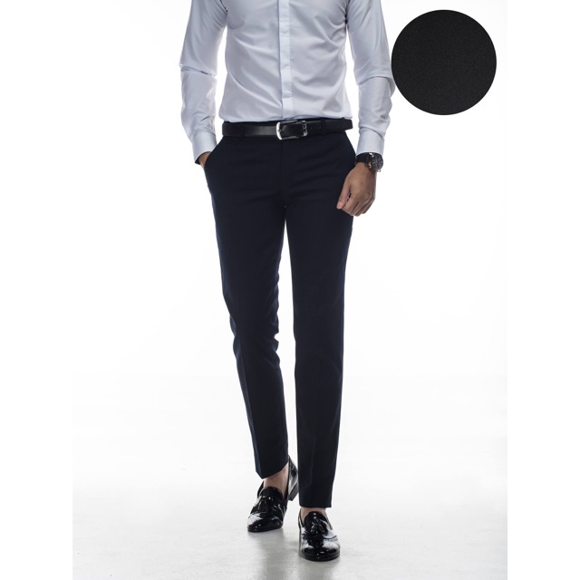 Quần Âu Đen Henry