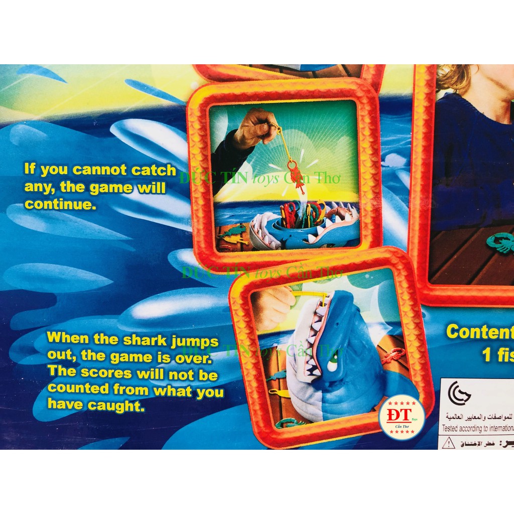 ĐỒ CHƠI BOARGAME CÂU CÁ MẬP FISH TORRIBLE
