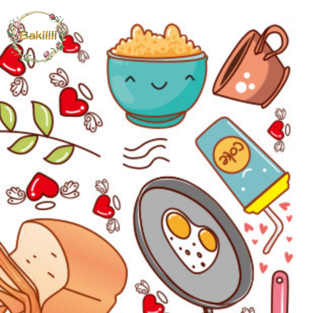 Sticker Dán Tường Họa Tiết Dễ Thương Bắt Mắt