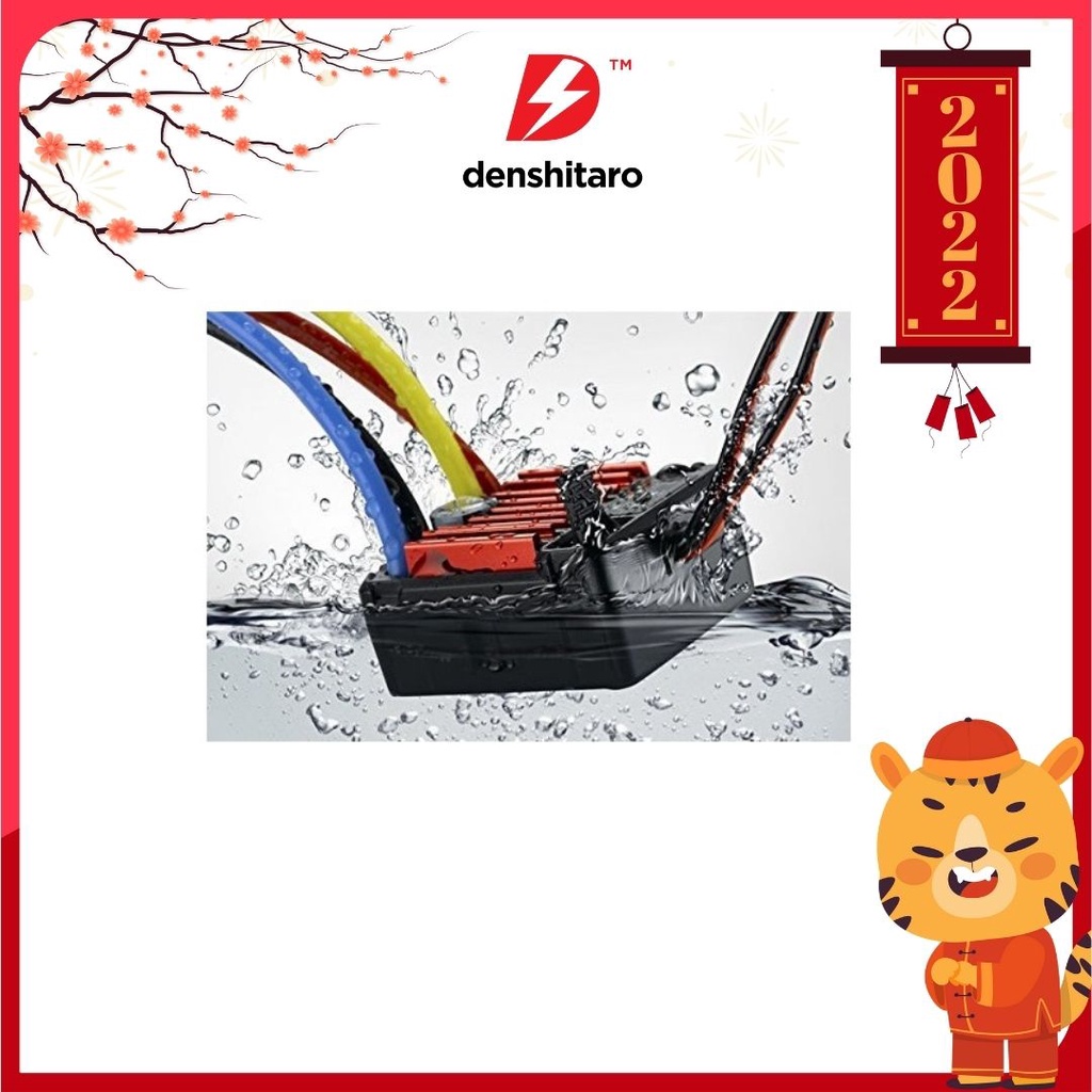 Denshitaro Bộ điều tốc Hobbywing Quicrun 1060 Waterproof Brushed Esc 60a D00- 256