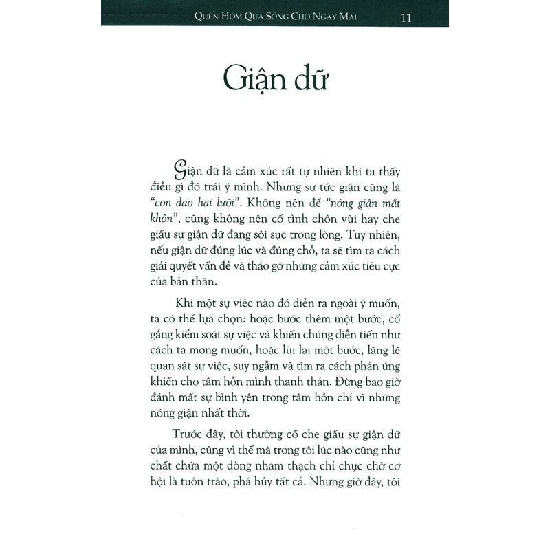 Sách Quên hôm qua, Sống cho ngày mai First News - FIN