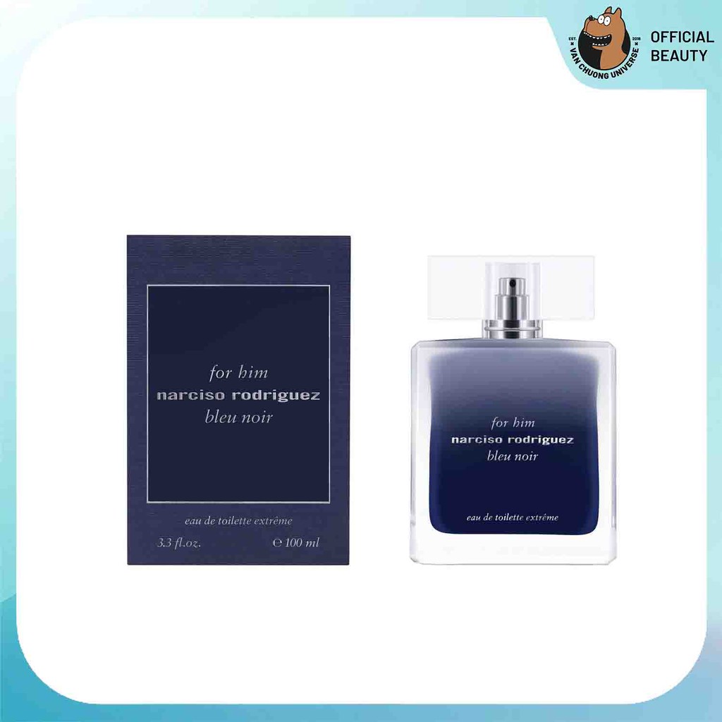 [Eau da Parfume] Nước hoa nam Narciso Bleu Noir chai fullsize 100ml hương thơm nam tính quyến rũ bậc nhất